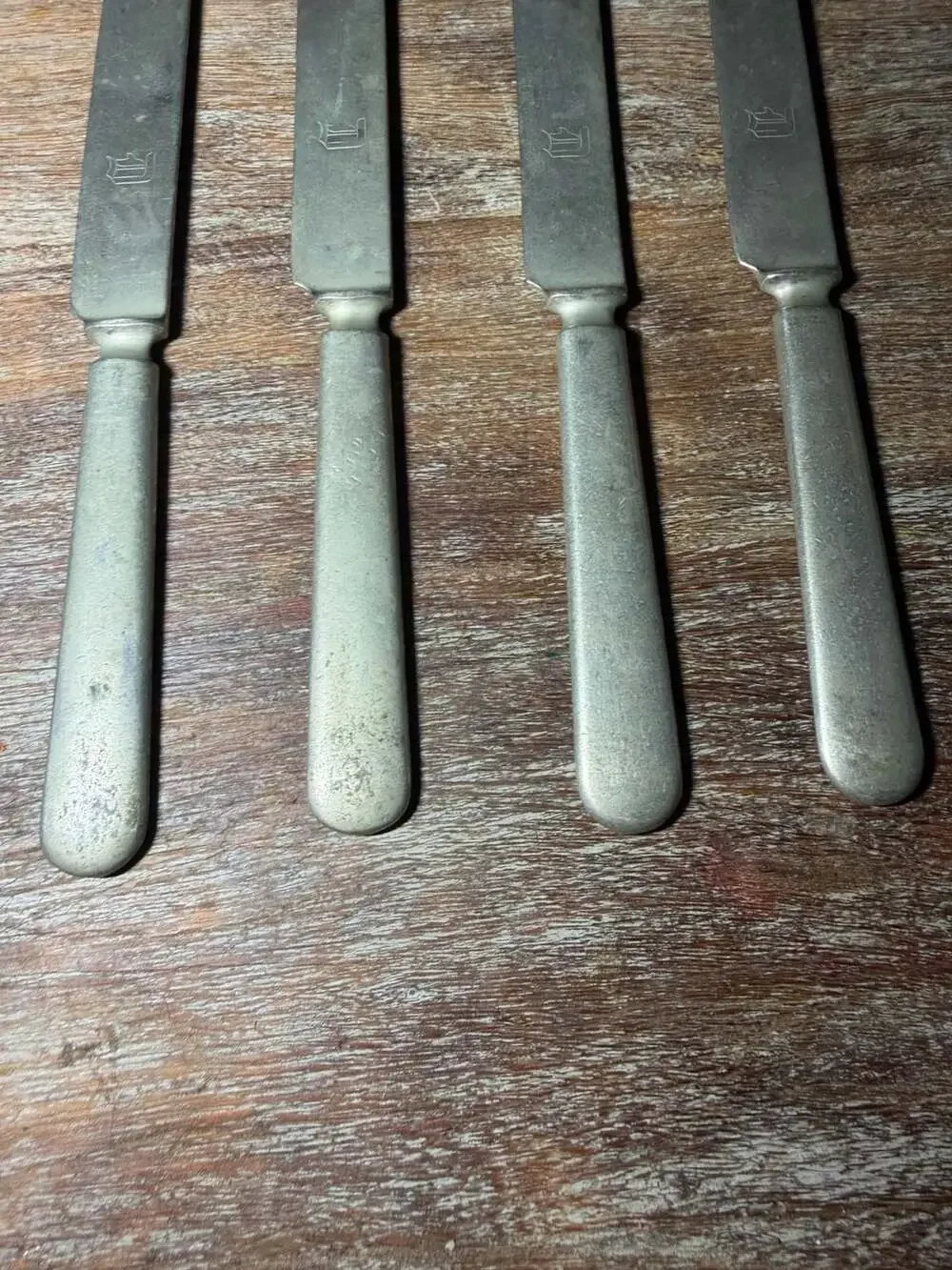 Vintage Royal Manufacturing Co. Brazil Silver Plated Dinner Knives